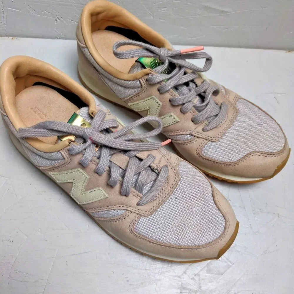 New Balance 420 Gray Purple Sneakers Running Shoes Women’s 7 Trainers